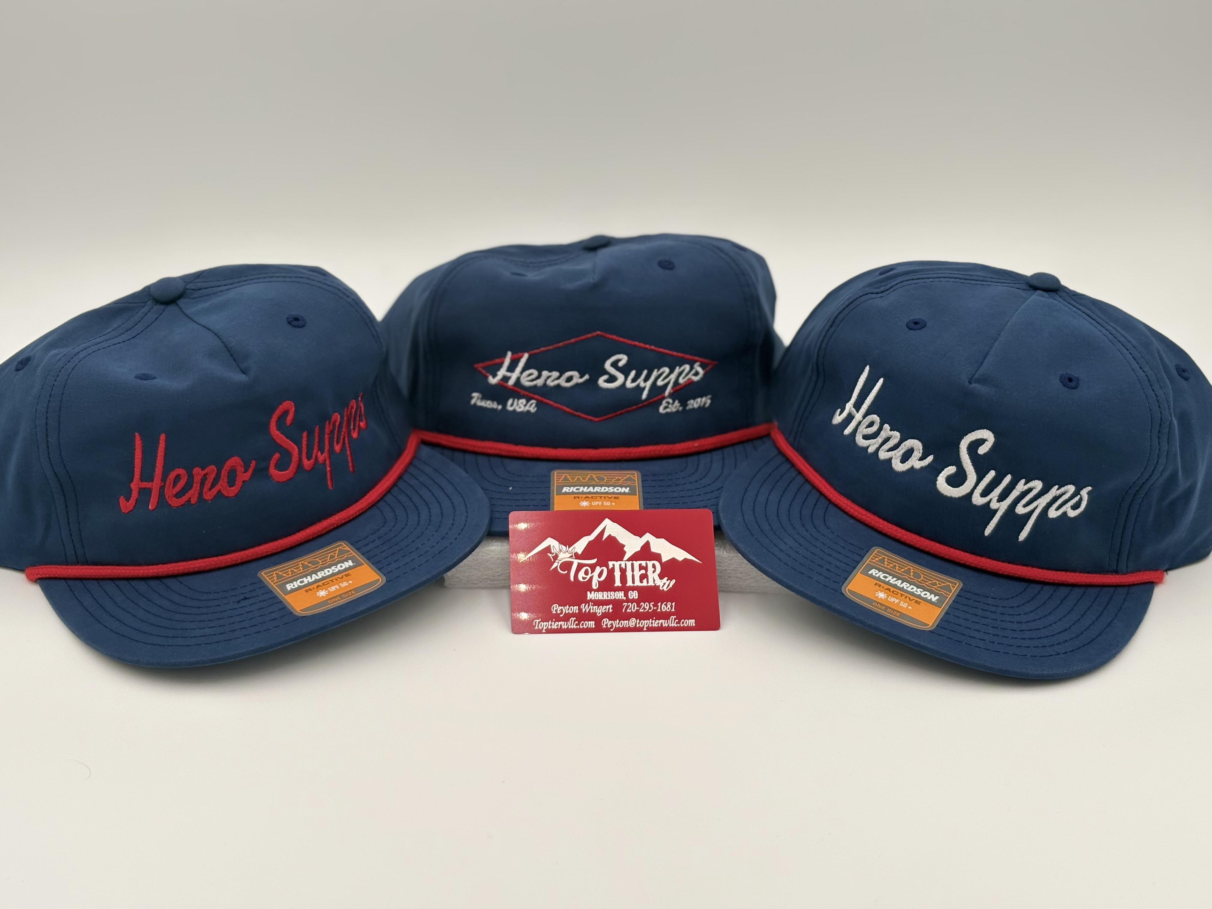 Custom embroidered hat